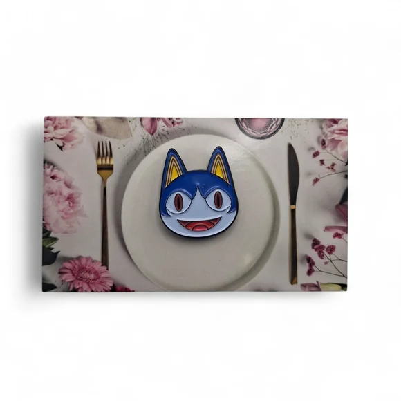 ACNH Rover Cat Enamel Pin - Picture 4 of 5